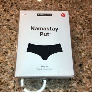 Lululemon Namastay Put Hipster 3 pack Seemless